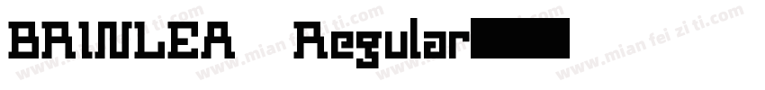 BRINLEA Regular字体转换